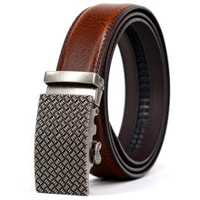 Load image into Gallery viewer, CETIRI 24 style men belt leather belt men automatic buckle high quality male Fashion jeans chain stretch solid luxury brand