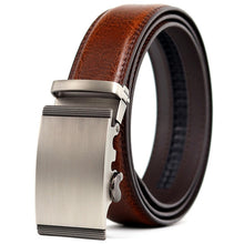 Load image into Gallery viewer, CETIRI 24 style men belt leather belt men automatic buckle high quality male Fashion jeans chain stretch solid luxury brand