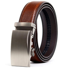 Load image into Gallery viewer, CETIRI 24 style men belt leather belt men automatic buckle high quality male Fashion jeans chain stretch solid luxury brand