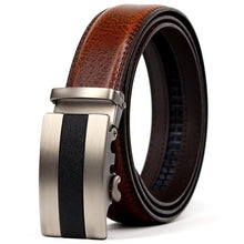 Load image into Gallery viewer, CETIRI 24 style men belt leather belt men automatic buckle high quality male Fashion jeans chain stretch solid luxury brand
