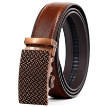 Load image into Gallery viewer, CETIRI 24 style men belt leather belt men automatic buckle high quality male Fashion jeans chain stretch solid luxury brand