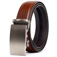 Load image into Gallery viewer, CETIRI 24 style men belt leather belt men automatic buckle high quality male Fashion jeans chain stretch solid luxury brand