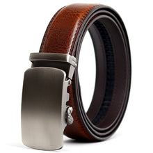 Load image into Gallery viewer, CETIRI 24 style men belt leather belt men automatic buckle high quality male Fashion jeans chain stretch solid luxury brand