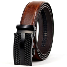Load image into Gallery viewer, CETIRI 24 style men belt leather belt men automatic buckle high quality male Fashion jeans chain stretch solid luxury brand