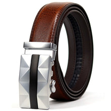Load image into Gallery viewer, CETIRI 24 style men belt leather belt men automatic buckle high quality male Fashion jeans chain stretch solid luxury brand
