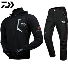 Load image into Gallery viewer, Daiwa Special Fishing Waterproof Sets Jackets Pants Sports Outdoor Fishing Hiking Sunproof Coat Breathable Camping Suits Men