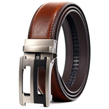 Load image into Gallery viewer, CETIRI 24 style men belt leather belt men automatic buckle high quality male Fashion jeans chain stretch solid luxury brand
