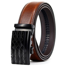 Load image into Gallery viewer, CETIRI 24 style men belt leather belt men automatic buckle high quality male Fashion jeans chain stretch solid luxury brand
