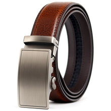 Load image into Gallery viewer, CETIRI 24 style men belt leather belt men automatic buckle high quality male Fashion jeans chain stretch solid luxury brand
