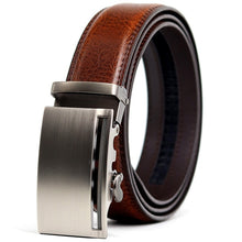Load image into Gallery viewer, CETIRI 24 style men belt leather belt men automatic buckle high quality male Fashion jeans chain stretch solid luxury brand
