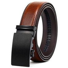 Load image into Gallery viewer, CETIRI 24 style men belt leather belt men automatic buckle high quality male Fashion jeans chain stretch solid luxury brand
