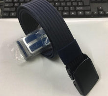 Load image into Gallery viewer, Men Female Belts Military Nylon Adjustable Belt Men Outdoor Travel Tactical Waist Belt with Plastic Buckle for Pants 130cm
