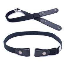 Load image into Gallery viewer, Drop Shop Hot Sale Buckle Free Elastic No Buckle Stretch Belt Women's Plus Belts for Jeans Pants
