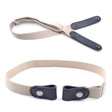 Load image into Gallery viewer, Drop Shop Hot Sale Buckle Free Elastic No Buckle Stretch Belt Women's Plus Belts for Jeans Pants
