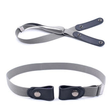Load image into Gallery viewer, Drop Shop Hot Sale Buckle Free Elastic No Buckle Stretch Belt Women's Plus Belts for Jeans Pants
