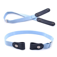 Load image into Gallery viewer, Drop Shop Hot Sale Buckle Free Elastic No Buckle Stretch Belt Women's Plus Belts for Jeans Pants
