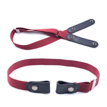Load image into Gallery viewer, Drop Shop Hot Sale Buckle Free Elastic No Buckle Stretch Belt Women's Plus Belts for Jeans Pants
